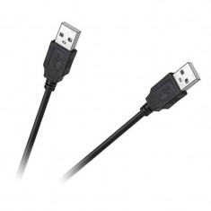 Cablu Cabletech USB tata - USB tata 1.5m negru foto