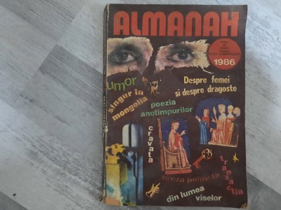 Almanah Viata Romaneasca 1986 foto