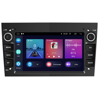 Navigatie Dedicata Opel, Android, 7Inch, 2Gb Ram, 32Gb stocare, Bluetooth, WiFi, Waze, Youtube Negru foto