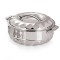 Caserola termos din inox Grunberg , capacitate 3 l, Argintiu