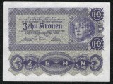AUSTRIA 10 COROANE / KRONEN 1922 , P-75 , a UNC , aproape necirculata