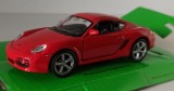 Macheta Porsche Cayman S (987.1) 2005 rosu - Welly 1/36, 1:32