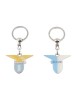 Breloc Cheie Lazio Roma - Logo Oficial, Metal/Plastic Rezistent - Accesorii Fani Biancocelesti