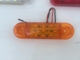 Lampa Gabarit LED 12V 24V Galbena 9 LED-uri Auto Universal