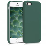 Husa pentru Apple iPhone 5 / iPhone 5s / iPhone SE, Silicon, Verde, 42766.166, Carcasa