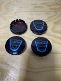 Capace Janta Dacia 60mm, Set 4 Bucati, Plastic+Metal, Compatibil Sandero, Logan