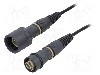 Conector fibra optica, {{Subtip conector}}, 2 pini, BULGIN - PXF6055BAA