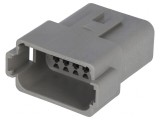 Conector cablu-cablu DT tată 12 pini gri IP68