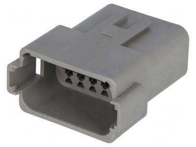 Conector cablu-cablu DT tată 12 pini gri IP68 foto