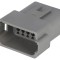 Conector cablu-cablu DT tată 12 pini gri IP68
