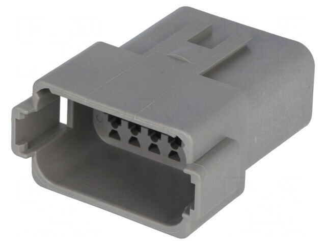 Conector cablu-cablu DT tată 12 pini gri IP68