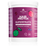 Kallos Hair Pro-Tox Superfruits masca pentru regenerare pentru par obosit fara stralucire 1000 ml