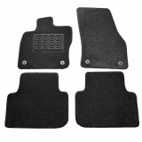 Covorase mocheta Vw Golf Sportsvan 02/2014-, Negre, set de 4 bucati, Rapid