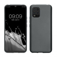 Husa kwmobile pentru Xiaomi Mi 10 Lite 5G, Silicon, Gri, 52491.232