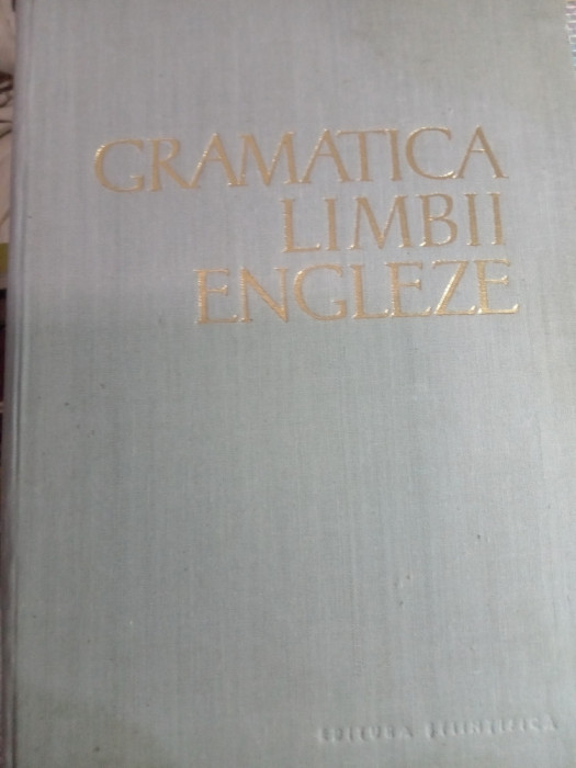 Gramatica limbii engleze,alice Bădescu,folosit,25 lei