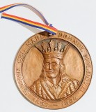 MEDALIE STEFAN CEL MARE DOMNUL MOLDOVEI 1457 1507 2000 DE ANI 1504 2004 ISTORIE DOMNITOR VOiEVOD