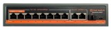 Cumpara ieftin Switch smart PoE 8 porturi 100 1000mbps, 120W, 8GE(PoE)+2GE+1SFP, G0821GB-C