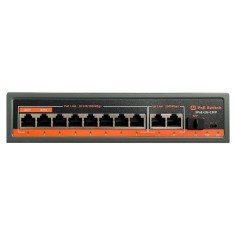 Switch smart PoE 8 porturi 100 1000mbps, 120W, 8GE(PoE)+2GE+1SFP, G0821GB-C