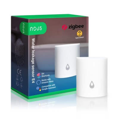 Senzor Smart detectie scurgeri de apa NOUS E4 Zigbee, control de pe telefon Nous Smart Home foto
