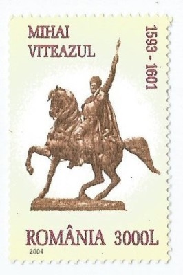 |Romania, LP 1639/2004, Mihai Viteazul (uzuale), MNH foto