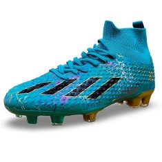 Ghete de fotbal Sky Wing, 9701 cu glezniera, crampoane , verde 31