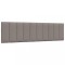 vidaXL Pernă pentru tăblie de pat, gri taupe, 180 cm, material textil