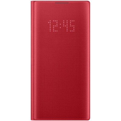 Husa Samsung Galaxy Note 10 N970 / Samsung Galaxy Note 10 5G N971, LED View Cover, Rosie EF-NN970PREGWW foto