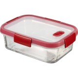 Casoleta alimentara Curver, dreptunghiulara, 0,9L , sticla