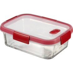 Casoleta alimentara Curver, dreptunghiulara, 0,9L , sticla foto