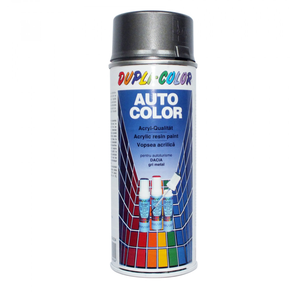 Spray Vopsea Dupli-Color Dacia Gri Metal Metalizat 350ML | Okazii.ro