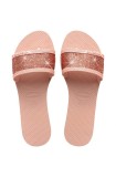 Havaianas papuci YOU ANGRA GLITTER femei, culoarea roz, 4148294.0076
