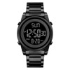 Ceas Digital Barbati SKMEI 1611 Negru , Afisaj LED, Functii Multiple, Design Sportiv, Cronometru, Alarma, Rezistent la Apa 3ATM