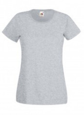 Tricou FRUIT OF THE LOOM Lady Fit Light Grey foto