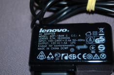 Incarcator Tableta Lenovo Ideapad 12V 18w 1.5A model ADP-18AW pn 36200006 foto
