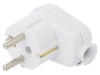 Conector Alimentare AC Tată Alb 250V 16A 3 PIN