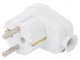 Conector Alimentare AC Tată Alb 250V 16A 3 PIN