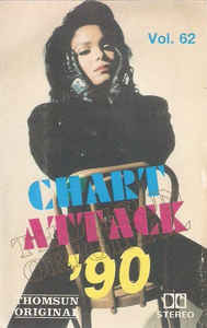 Caseta audio originala Chart Attack&#039;90
