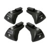 Evos IS (In-Rail Steel) kit de 4 picioare pentru bare de otel Quadra Garage AutoRide