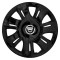 Set 4 capace roti Supernova black laquered R16 Compatibil Cu Dacia