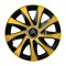 Set 4 capace roti Drift extra gold R15 pentru gama auto Citroen