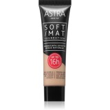 Astra Make-up Soft Mat Foundation make-up cu textura usoara culoare 004 vanilla 30 ml
