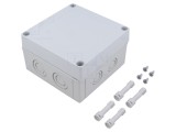 Carcasă universală din policarbonat 130mm x 130mm x 75mm
