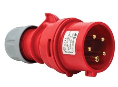 Fisa stecher 5 poli 3P+N+E 16A montaj pe cablu 6h 380V IP44 trifazic CEE mobil
