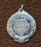 Medalion (de colectie-1937/1938) fotbal - LIGA PARISIANA de FOTBAL ASOCIATIE