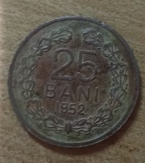 MNDRO10 moneda RPR Romania 25 bani 1952