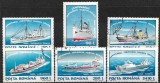 C5270 - Romania 1995 - Serviciul Nautic 6v.stampilat