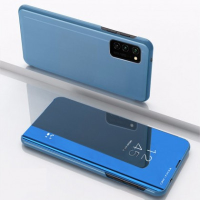 Husa Flip Carte CLEAR VIEW Samsung A325 Galaxy A32 4G Albastru foto