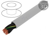 Cablu neecranat 25G1mm2 gri 300V/500V