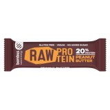 Baton proteic cu unt de arahide 20% proteine Raw Protein, 50g, Bombus
