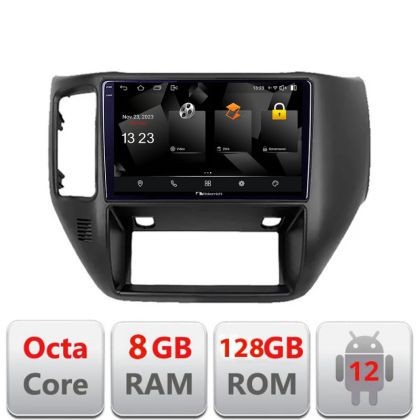 Navigatie Nissan Patrol 2005-2011 Android Octa Core Qualcomm 2K Qled 8+128 DTS DSP 360 4G Optical CarStore Technology
